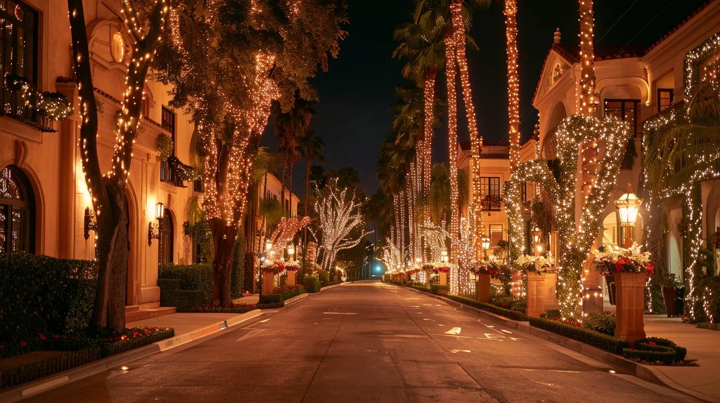 Why Beverly Hills Homes Stand Out With Holiday Lighting Services