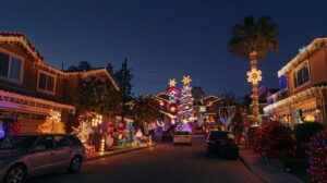 Christmas Light Installation