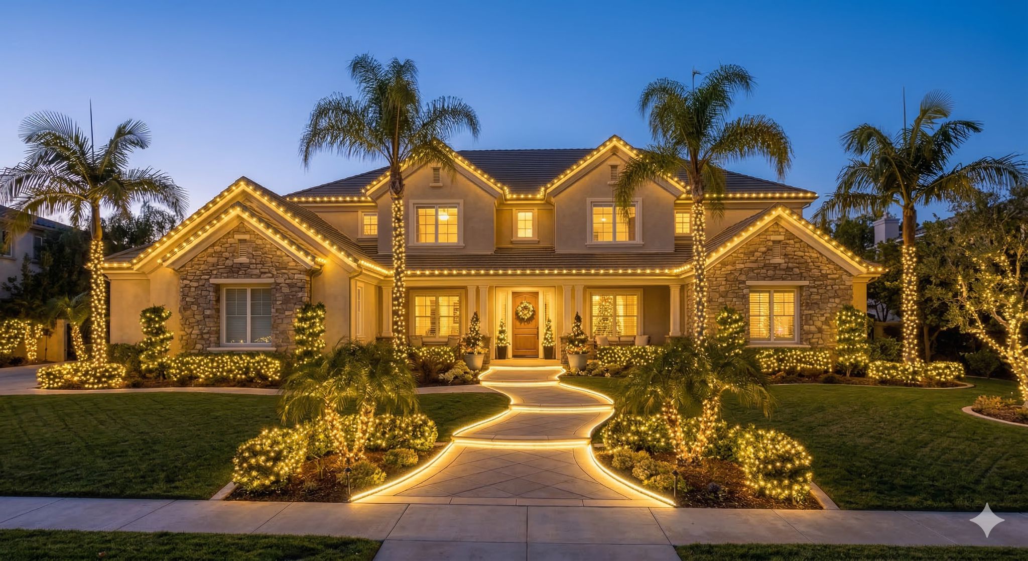 Read more about the article Christmas Light Installation Orange County: Custom Designs Without the Hassle