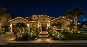 Read more about the article Christmas Lights Outdoor Installation Orange County: Residential Displays That Transform Your Home