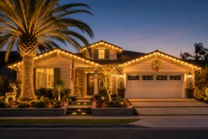 Read more about the article Holiday Lighting in Huntington Beach: Why the Best Displays Start With Early Planning