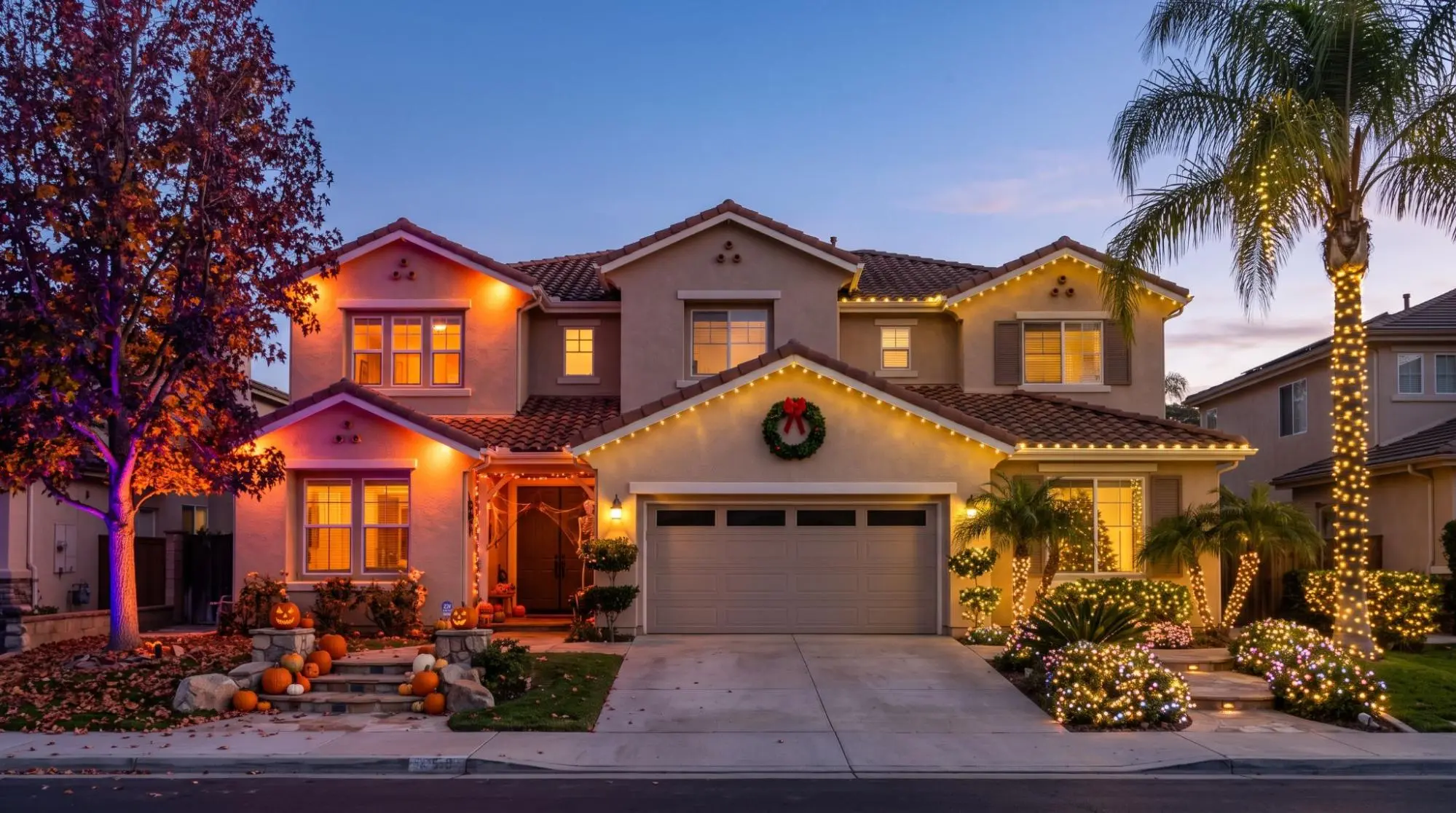 Read more about the article From Halloween to Christmas: How to Plan a Seamless Season of Holiday Lighting
